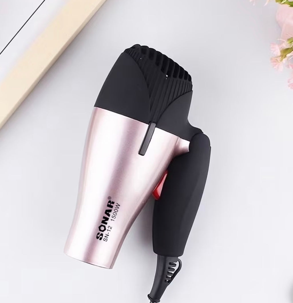 Sèche-Cheveux Pliable Compact SONAR SN-12 – 1500W