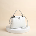 New Shiny Leather Stone Pattern Three-Dimensional Trendy Handbag Fashion Single Shoulder Crossbody Bag V-Shaped Factory Direct Sale