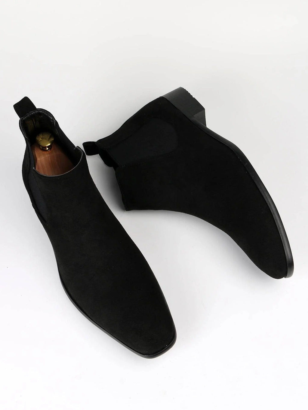 Men's Classic Double Elastic Chelsea Boots